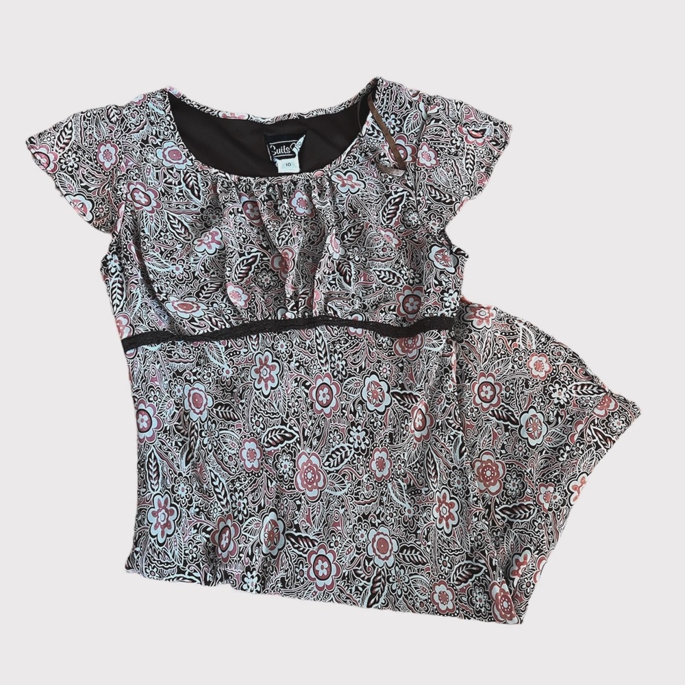 Vintage floral dress